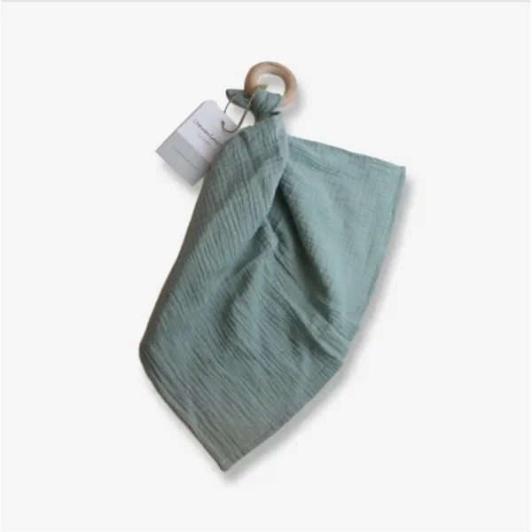 Chewie Doek - Donker Vergrijsd Groen