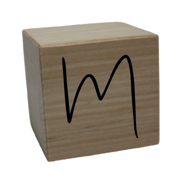 Gepersonaliseerd houten letterblokje | Stiles handmade