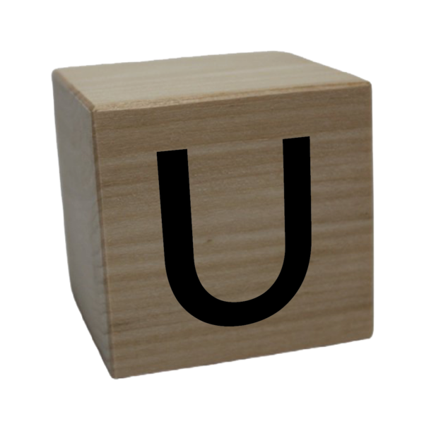 Gepersonaliseerd houten letterblokje | Stiles handmade