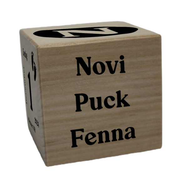 Gepersonaliseerd houten geboorteblokje | Stiles handmade